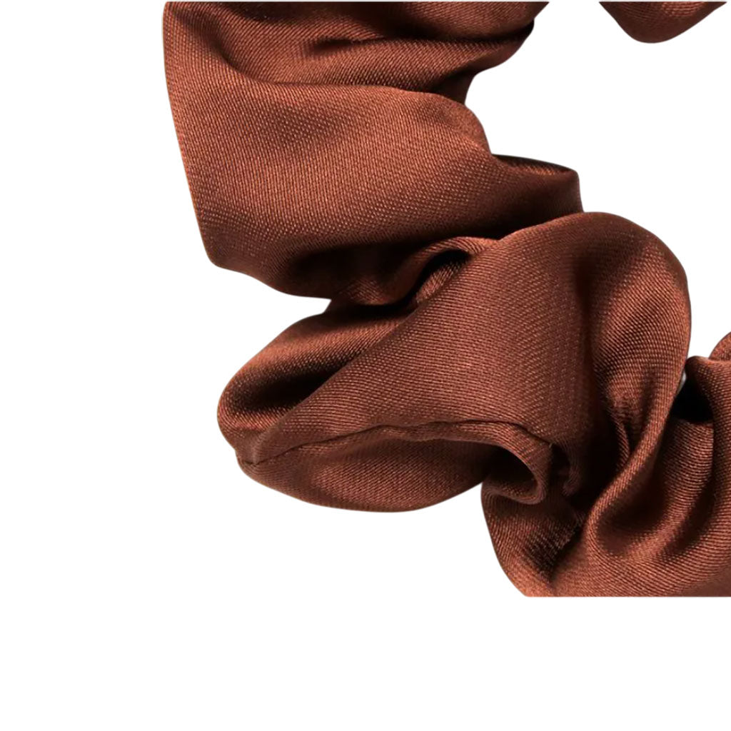 Molly And Rose Small Three Tonal Brown Scrunchies 9427