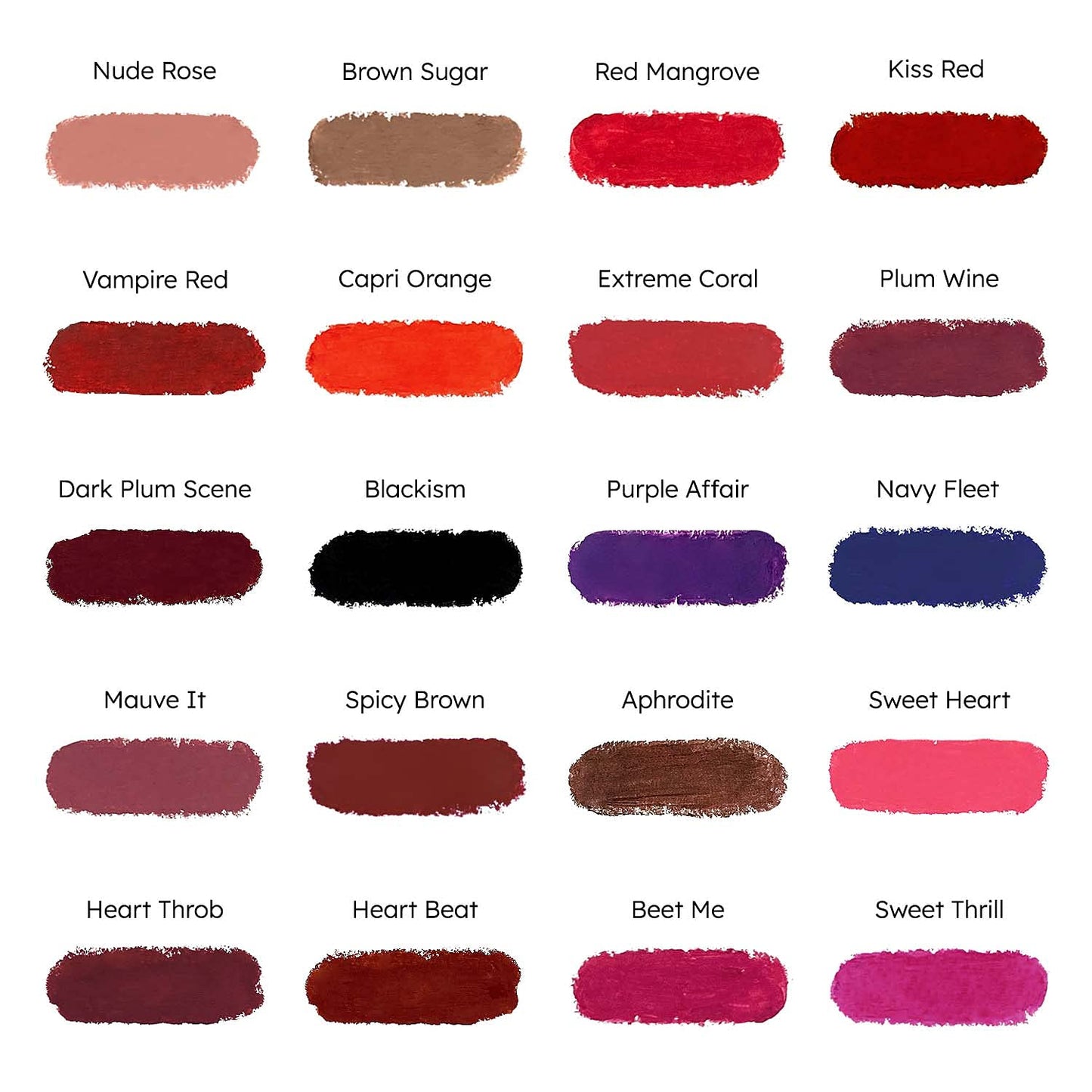 RK By Kiss Matte Lipstick 14 Blackism 3.5g