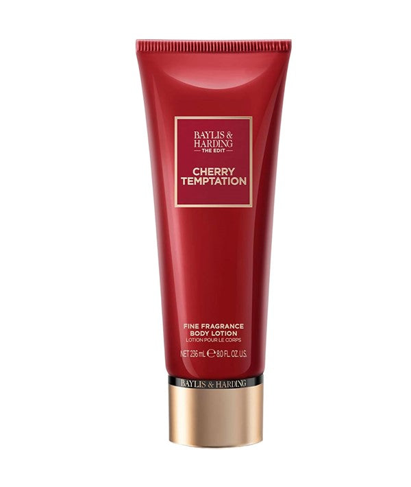 Baylis And Harding Cherry Temptation Fine Fragrance Body Lotion 236ml-0