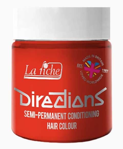 La Riche Directions Semi-Permanent Conditioning Hair Dye Colour - Neon Red-0