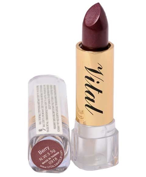 Vital Makeup Moisturizing Lipstick Berry 3.5g-0